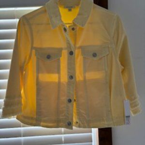Chicos yellow jacket